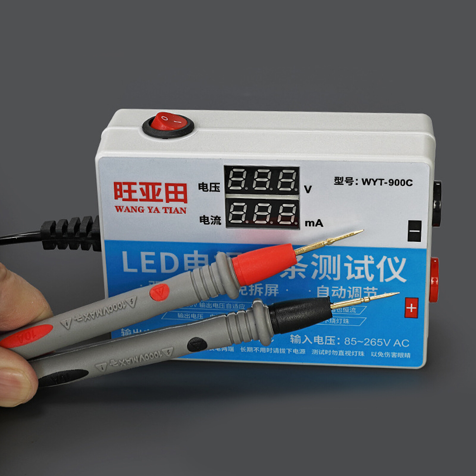 0-300V Output TV Backlight LED Strips Test Tool Measurement Instruments Tester