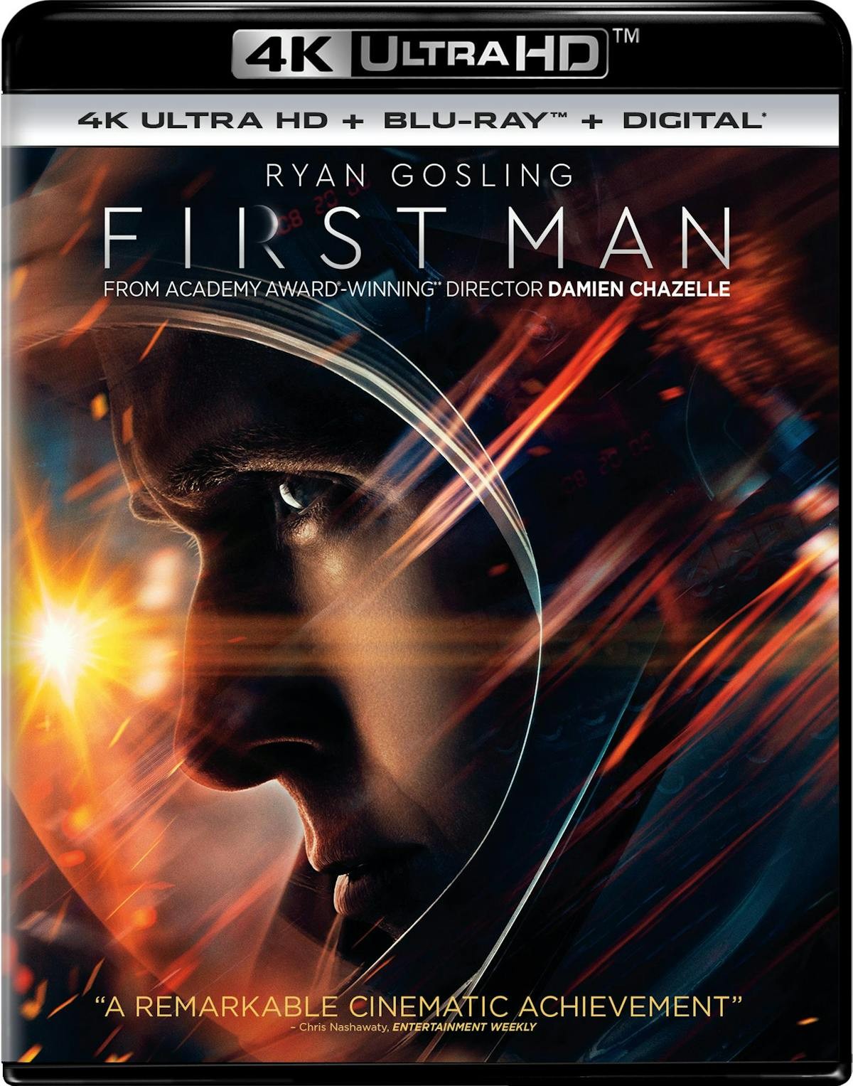 First Man 4K UHD Blu-ray Ryan Gosling NEW