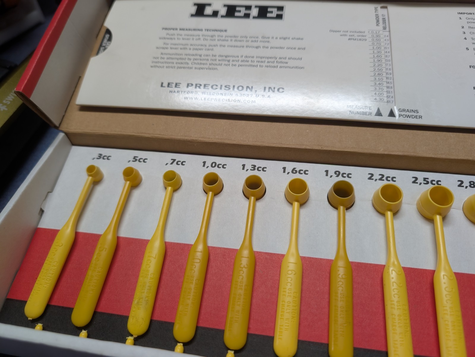 Lee Precision Powder Measure Kit #90100