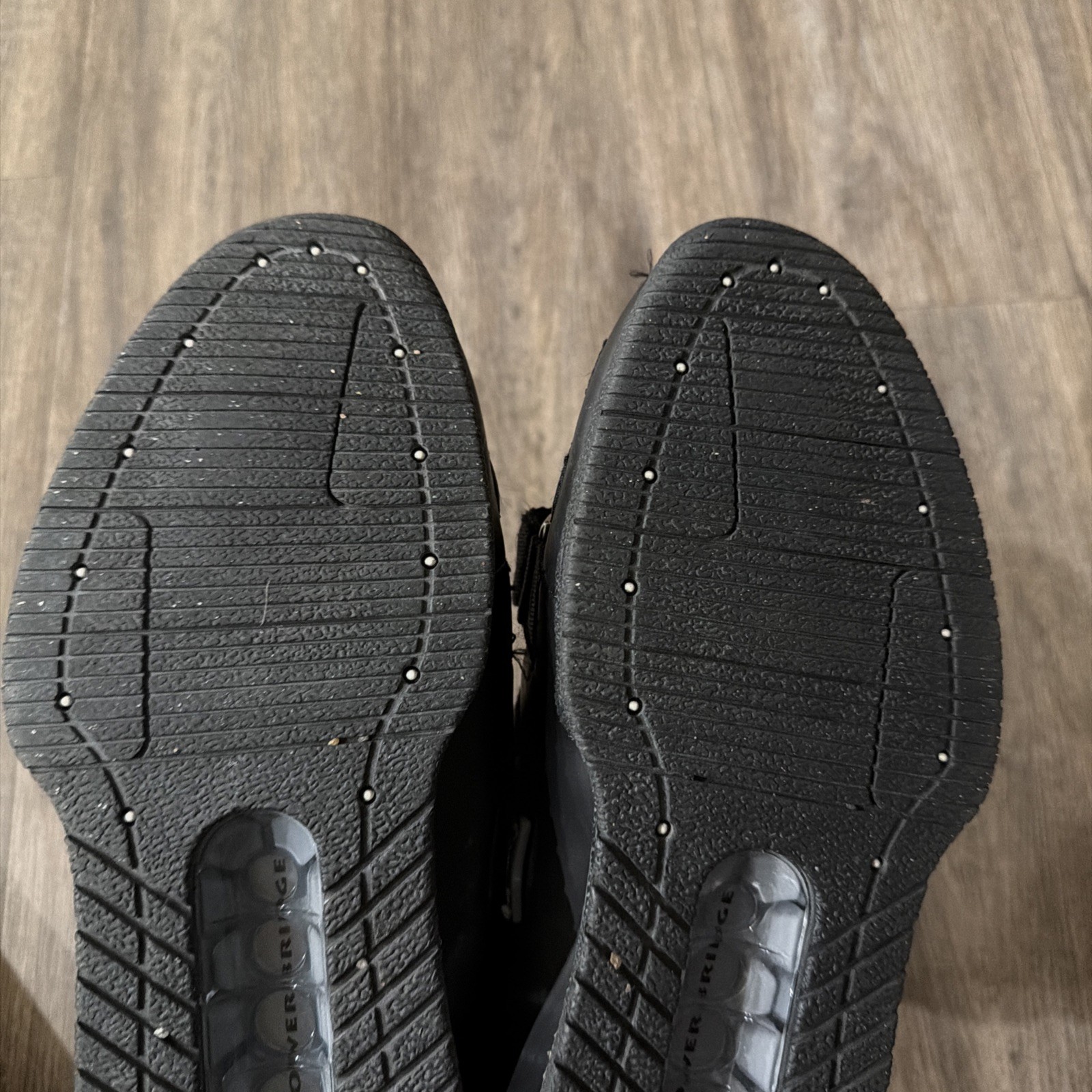 Nike Mens Romaleos 2 476927-010 Black Leather Weightlifting Shoes Men’s US 8.5