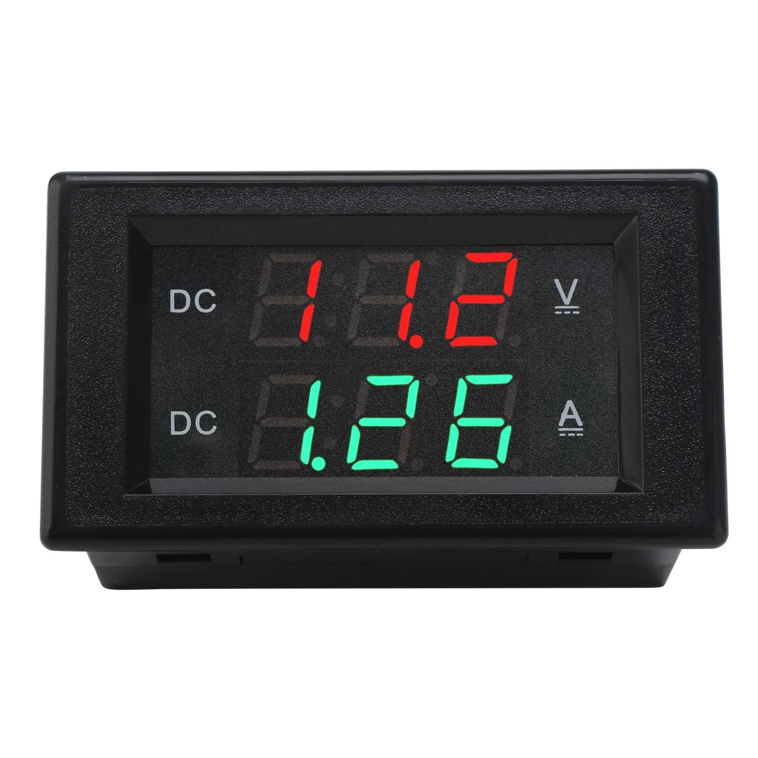 Volt Ammeter Multimeter Panel - DC Amp Meter, LED Display