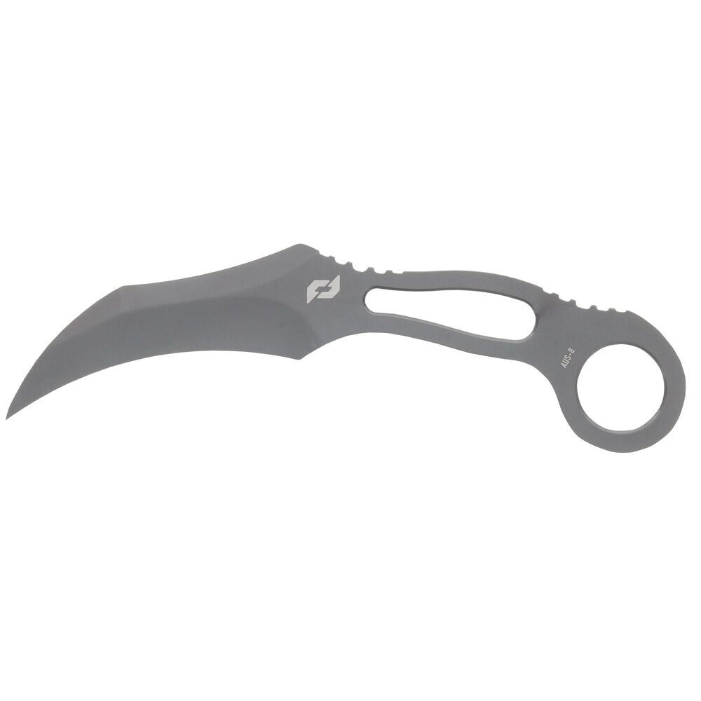 Schrade 1182503 Boneyard CLR 2.9" AUS-8 Fixed Blade Karambit Knife w/ Sheath