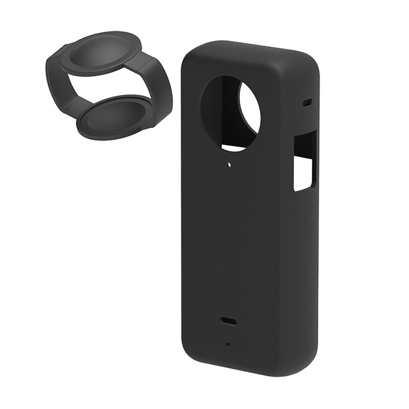 Protective Case For Insta360 X3 Camera Silicone Panoramic Camera Body Lens Cover