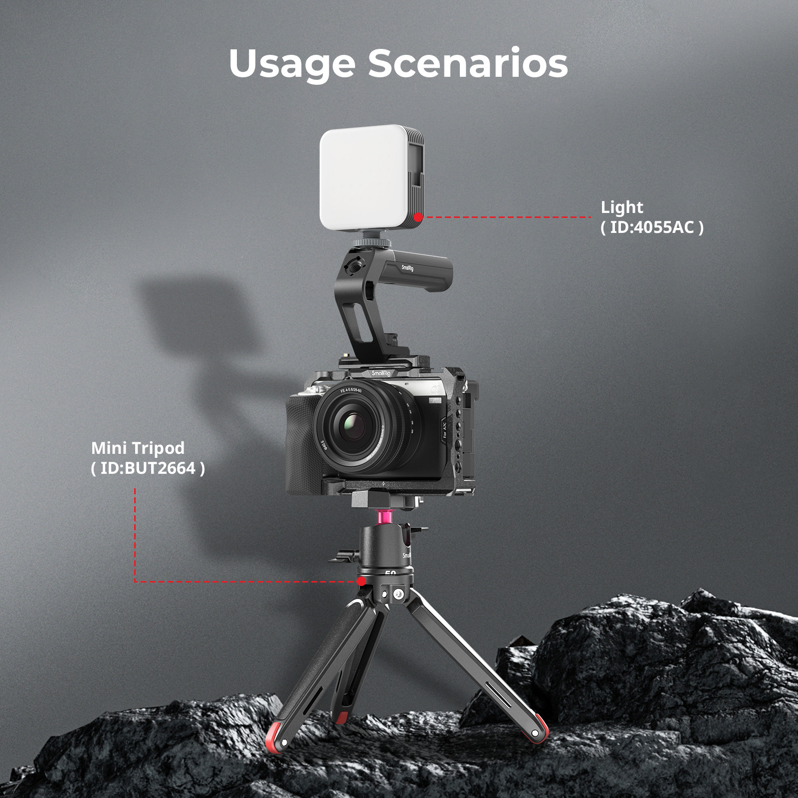 SmallRig Top Handle with NATO Clamp 5977