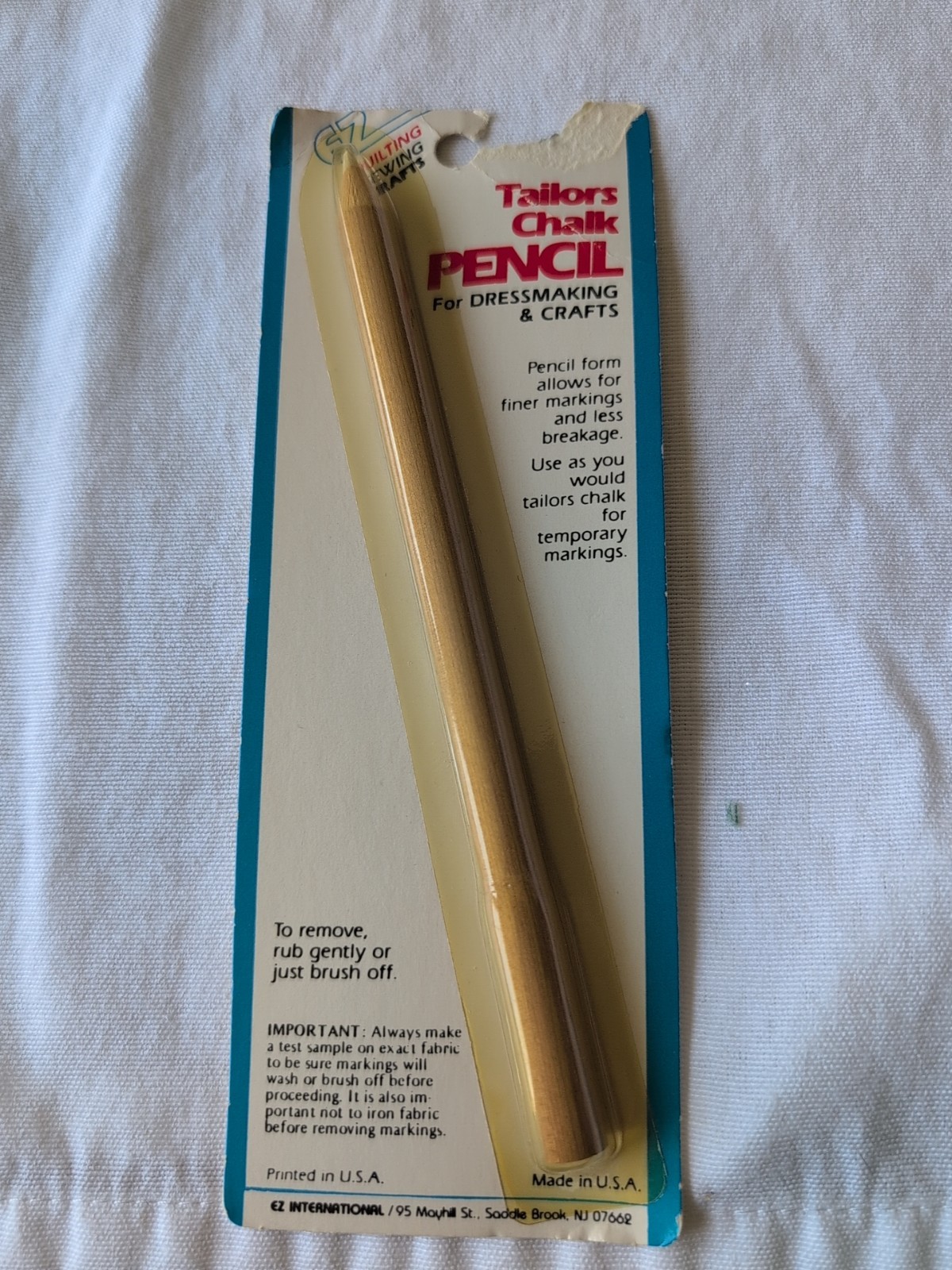 EZ  Quilting Clean Erase Quilting yellow - 667 Pencil
