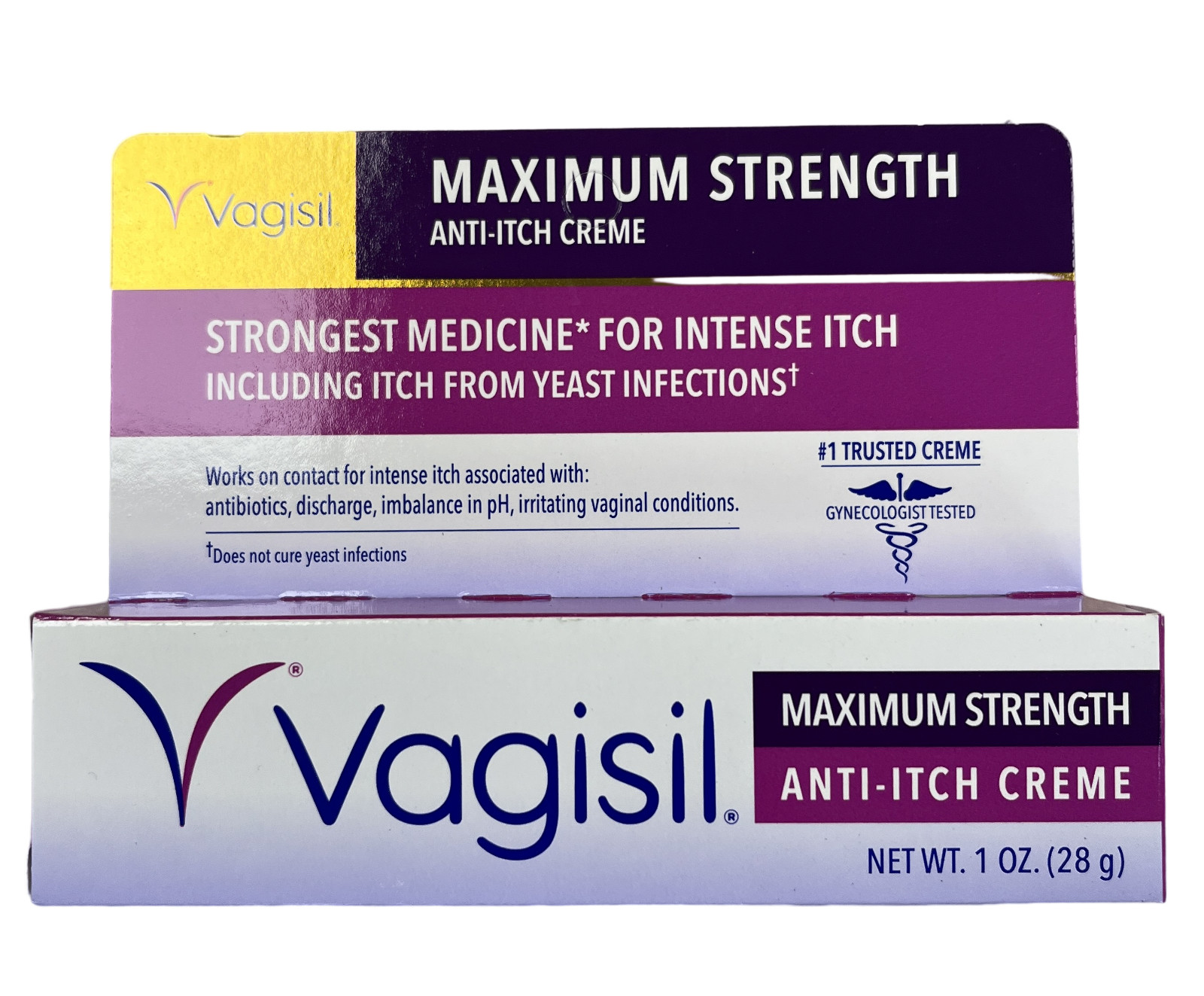 Vagisil Anti-Itch Creme Maximum Strength 1oz  FRESH PHARMACY STOCK! --