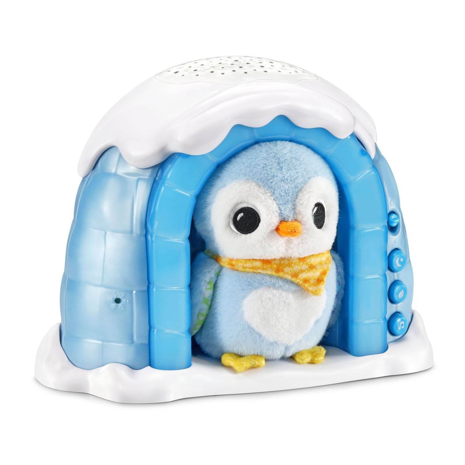Multicolor Penguin Igloo with Lullabies Night Light and Cry Sensor Toy
