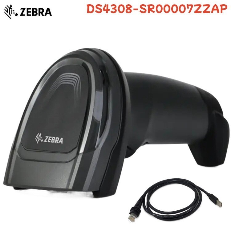US Symbol DS4308-SR00007ZZAP Digital Handheld Barcode Scanner w/ USB Cable 1D/2D