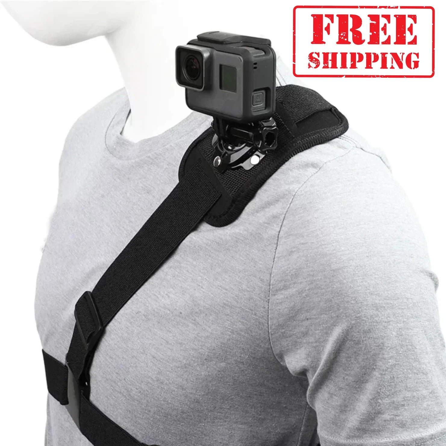 Shoulder Strap Mount Chest Harness GoPro Hero for Xiaomi Video Game Fun Gift