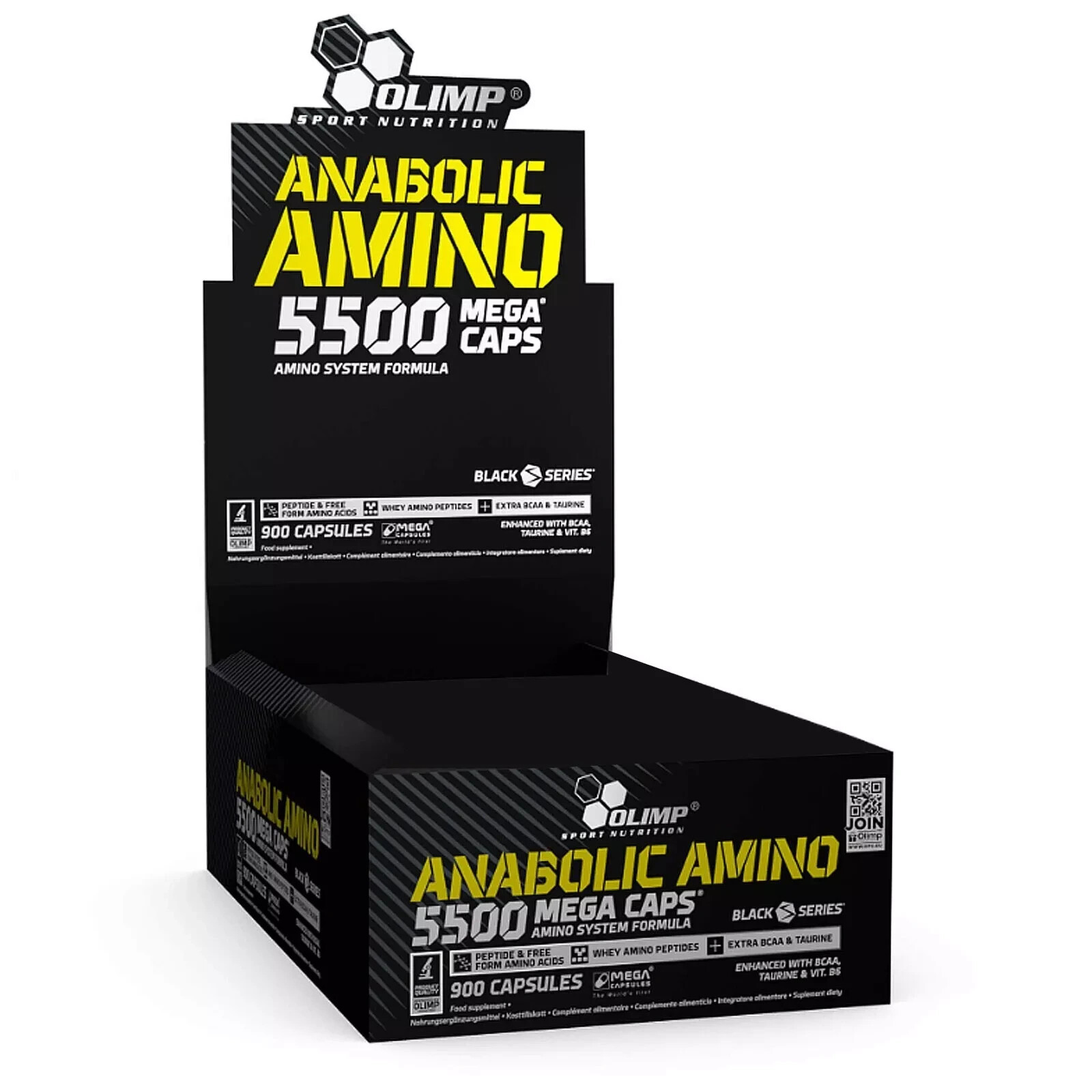 ANABOLIC AMINO 5500 Mega Caps -90-240Caps -regeneration muscle growth,protection