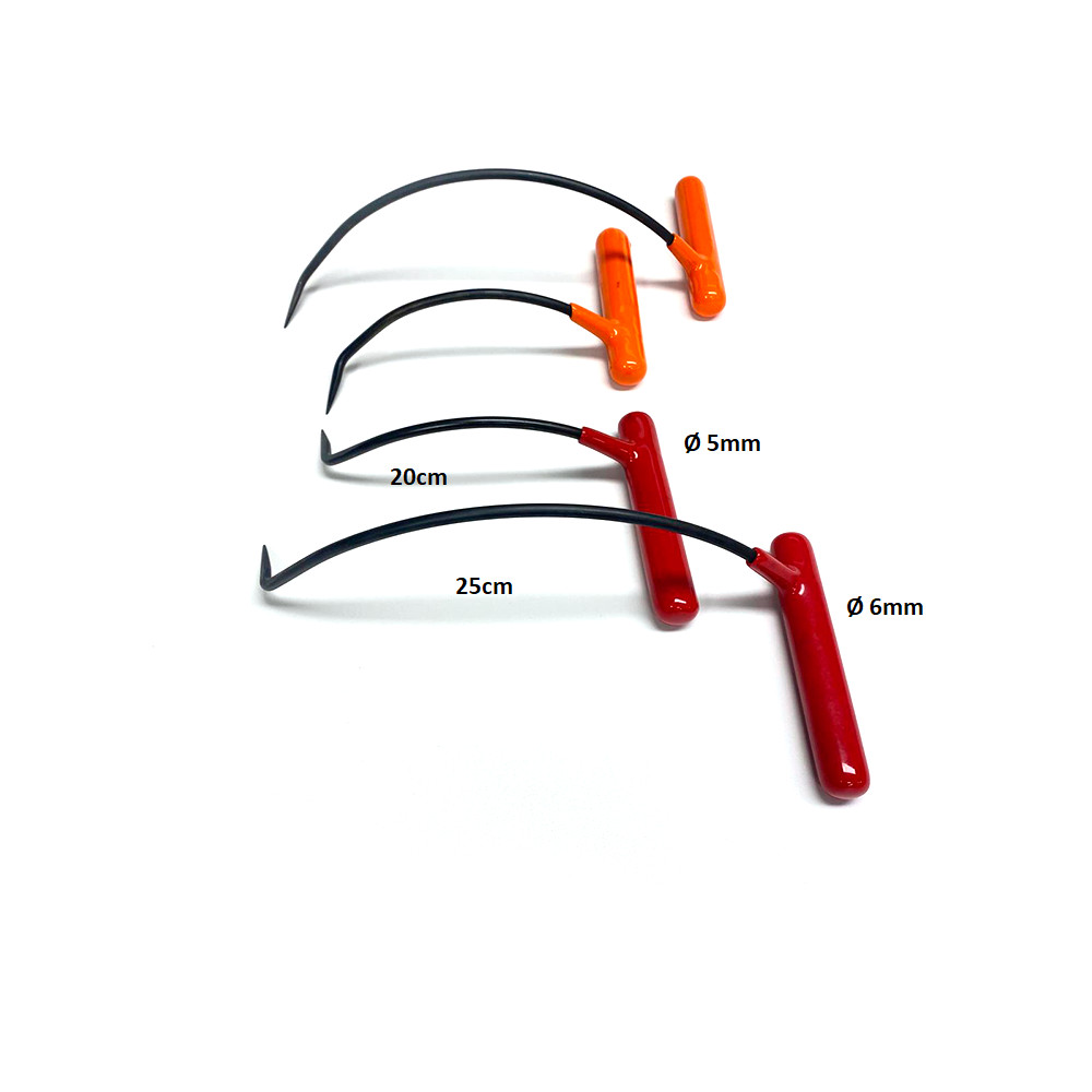 Paintless Dent Repair Tools Florya Set - 4 Pieces Spring Steel Rod Set
