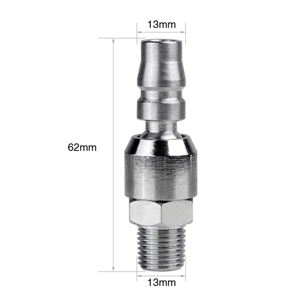High quality 1/4 inch pneumatic quick joint with degree rotary feature