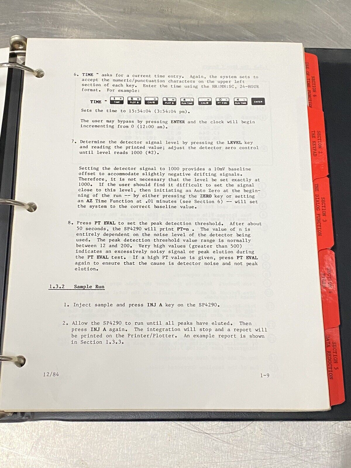 Spectra-Physics SP 4290 Computing Integrator - Users Guide / Instruction Manual
