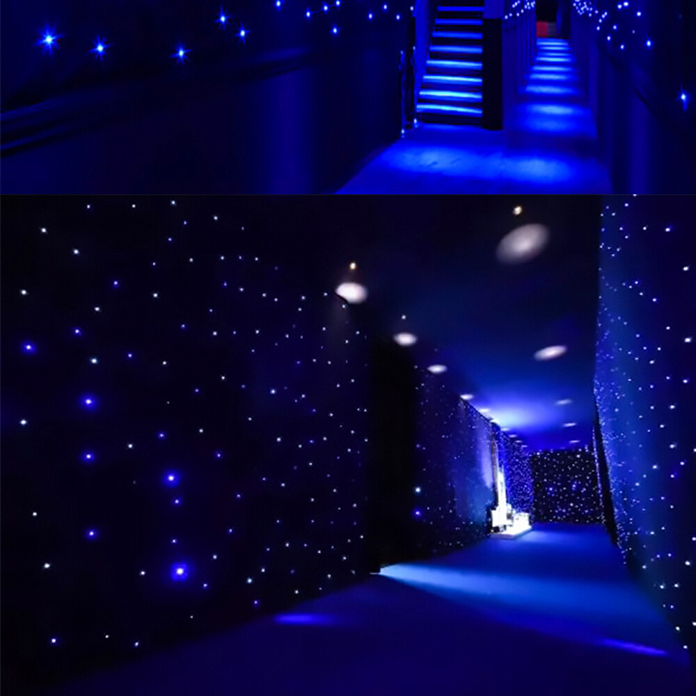 20x10FT DMX512 LED Star Stage Backdrop Curtain Background Starry Sky +Controller