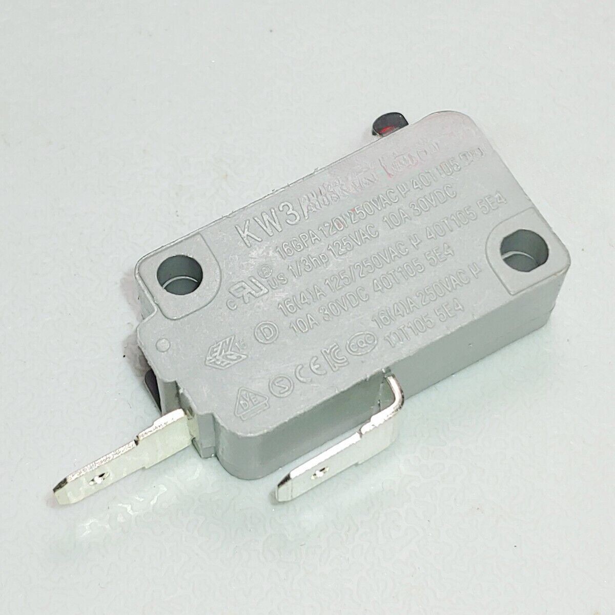 GE GENUINE OEM MICROWAVE DOOR SWITCH-WB24X10146 (NORMALLY OPEN)
