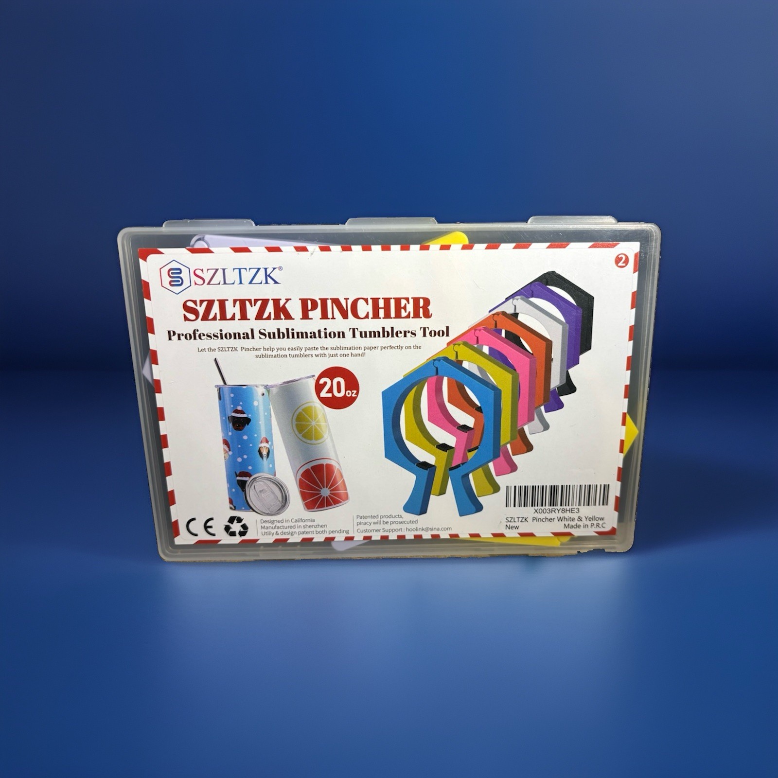 Professional Sublimation 20 oz Tumblers Tool 2 Pack SZLTZK Pincher