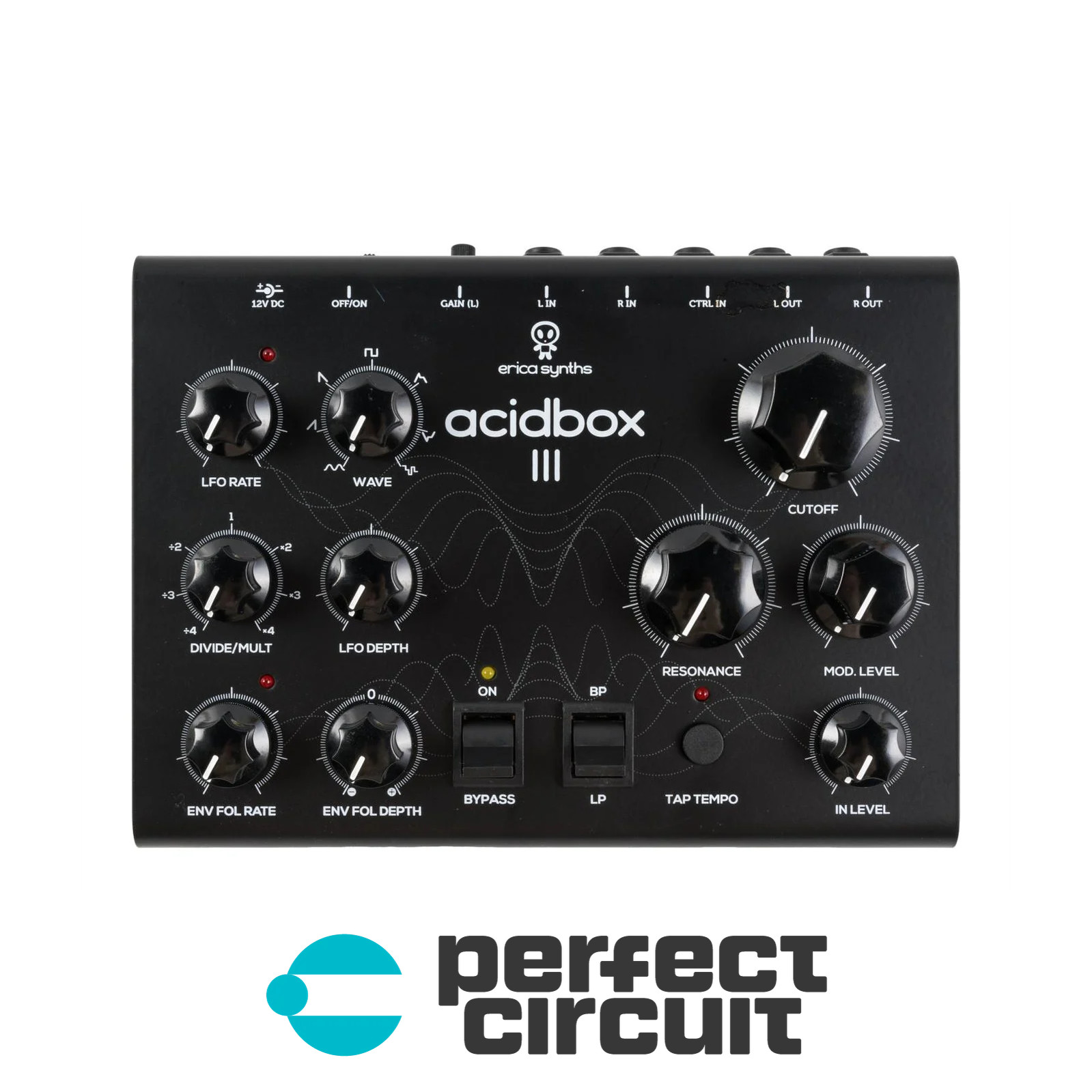 Erica Synths AcidBox III Desktop Polivoks VCF FILTER - NEW - PERFECT CIRCUIT
