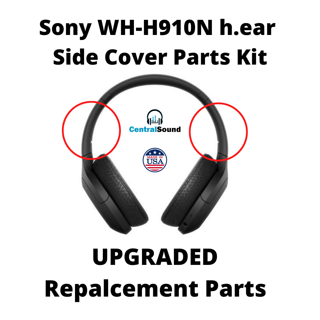 Replacement Side Cover Slider Part KIT for Sony WH910N WH-910N h.ear Headphones