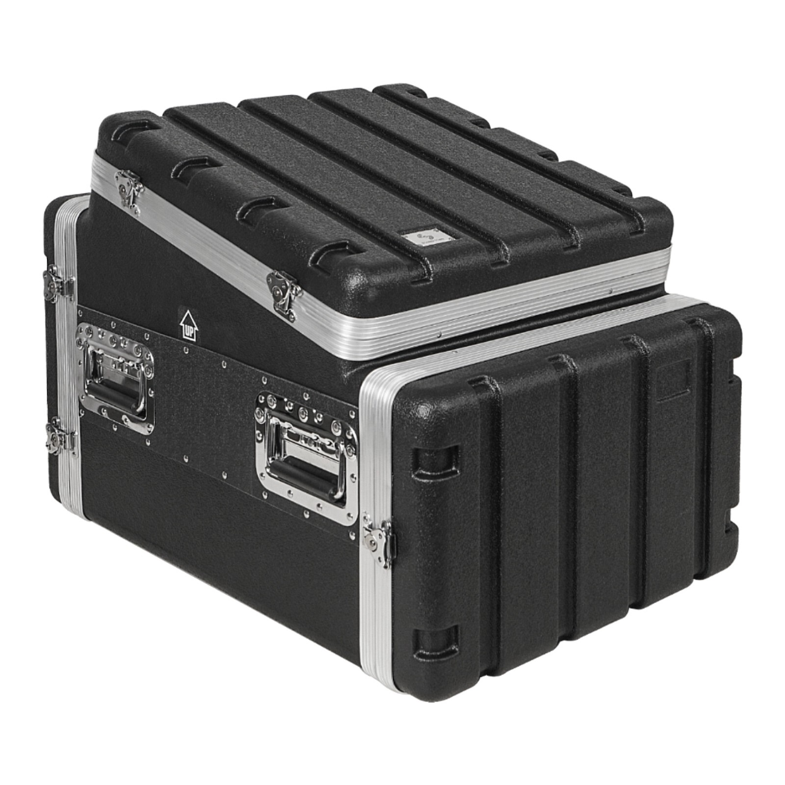 Sound Town 6U ABS Rack Case Slant Mixer Top, 21" Depth, 10U Top STMR-A10X6U