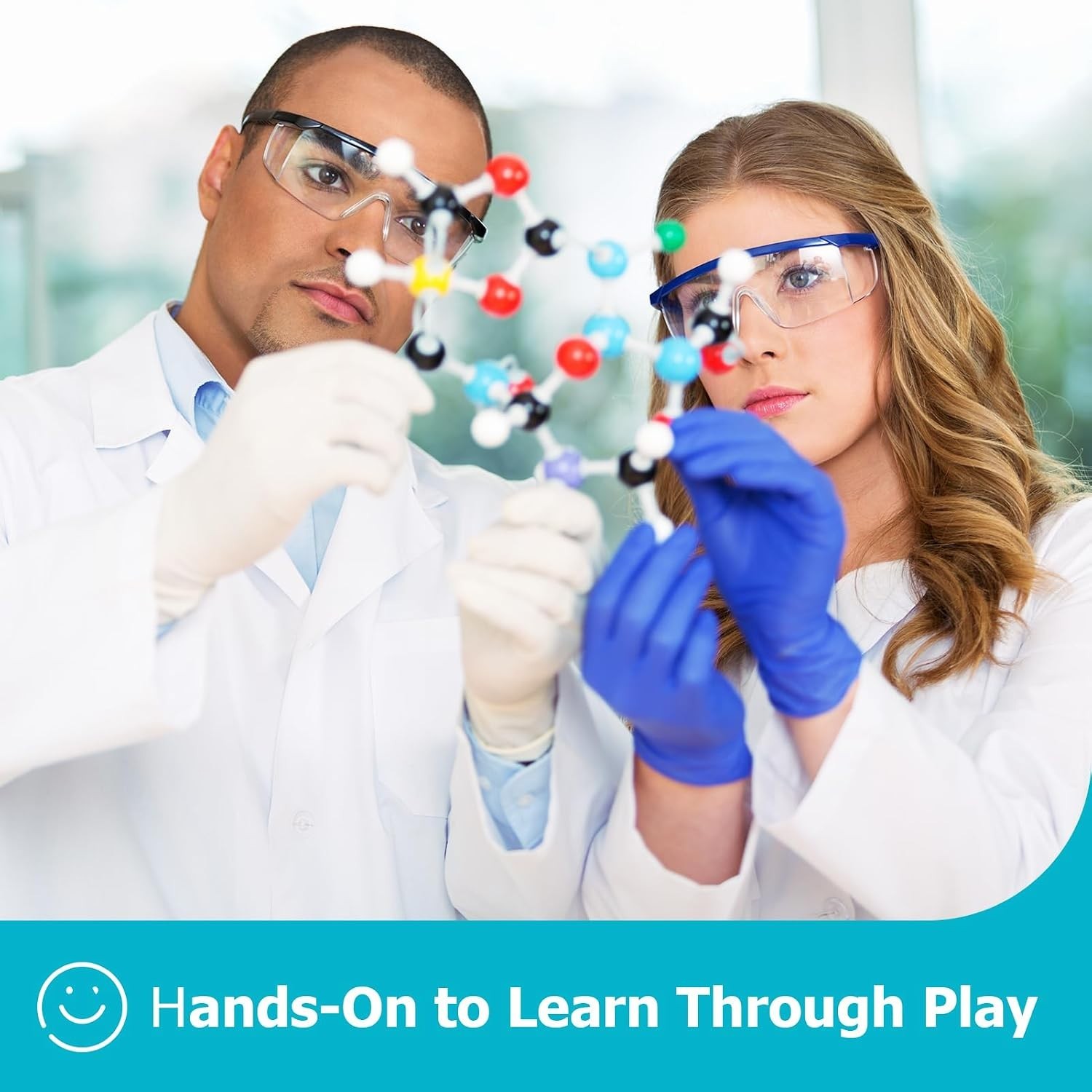 240 Pcs Molecular Model Kit: Build Organic Chemistry Structures with Ease