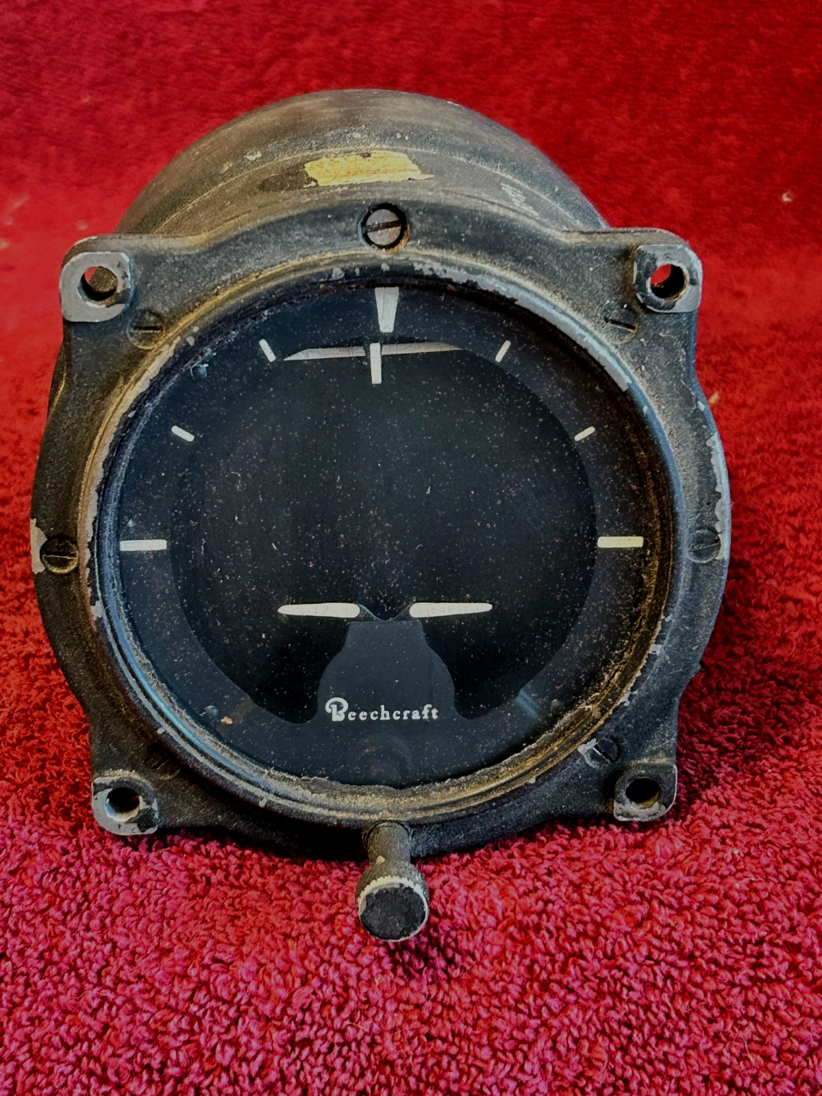 VINTAGE GARWIN GYRO HORIZON INDICATOR P/N 646040-1FLNC-4 BEECHCRAFT