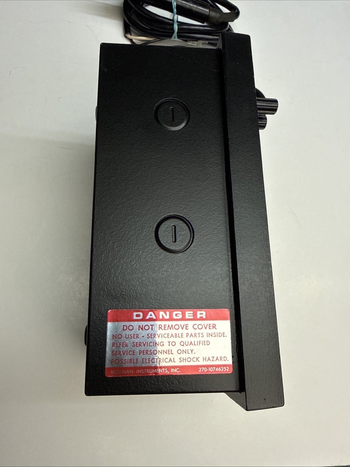 Beckman Solu-Bridge SD-B15 Conductivity Controller Science Electronics Box