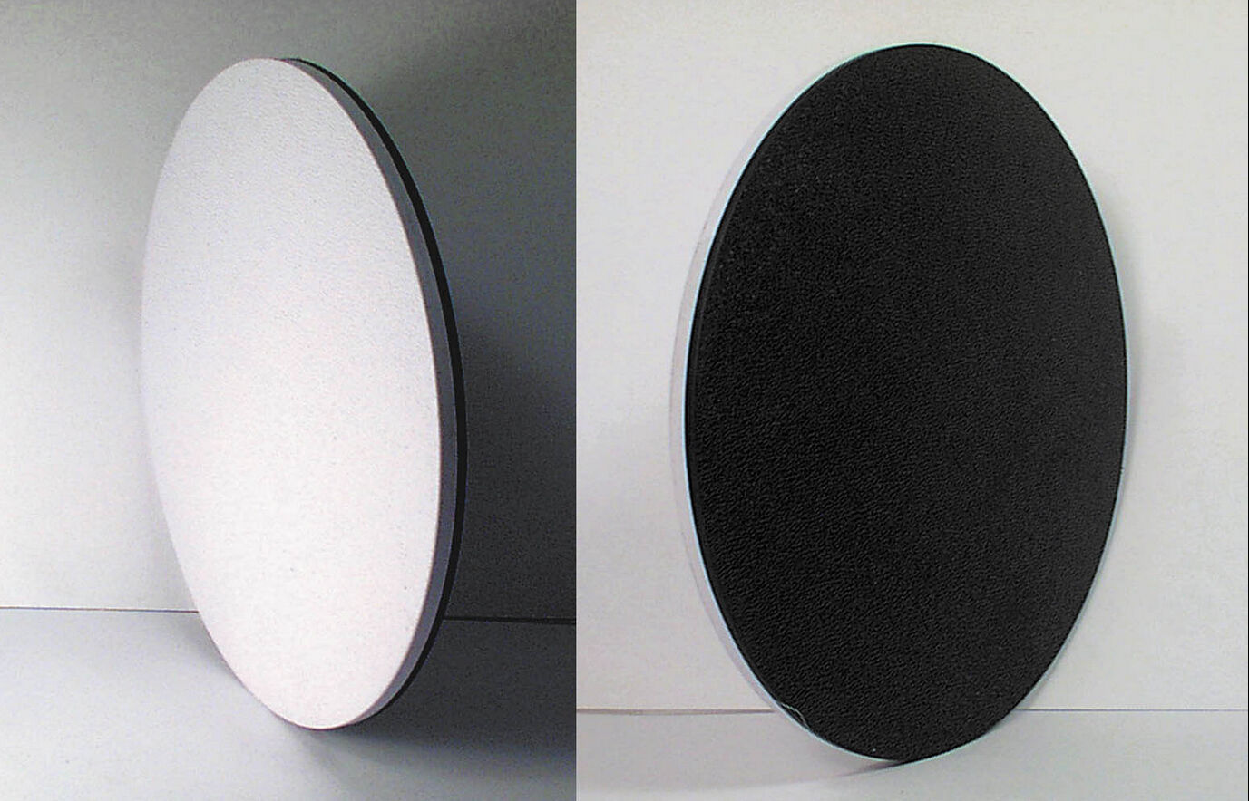 New Diameter 100mm Opaque Specimen Stage White and Black for Stereo Microscope