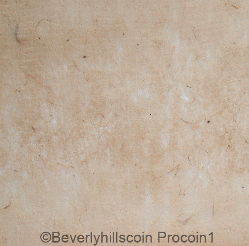 Handmade Paper, light beige, lightly textured, thin, 20" x 15" made in the 1980s