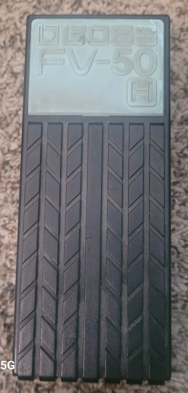 Used Boss FV-50 H Stereo Volume Pedal, works
