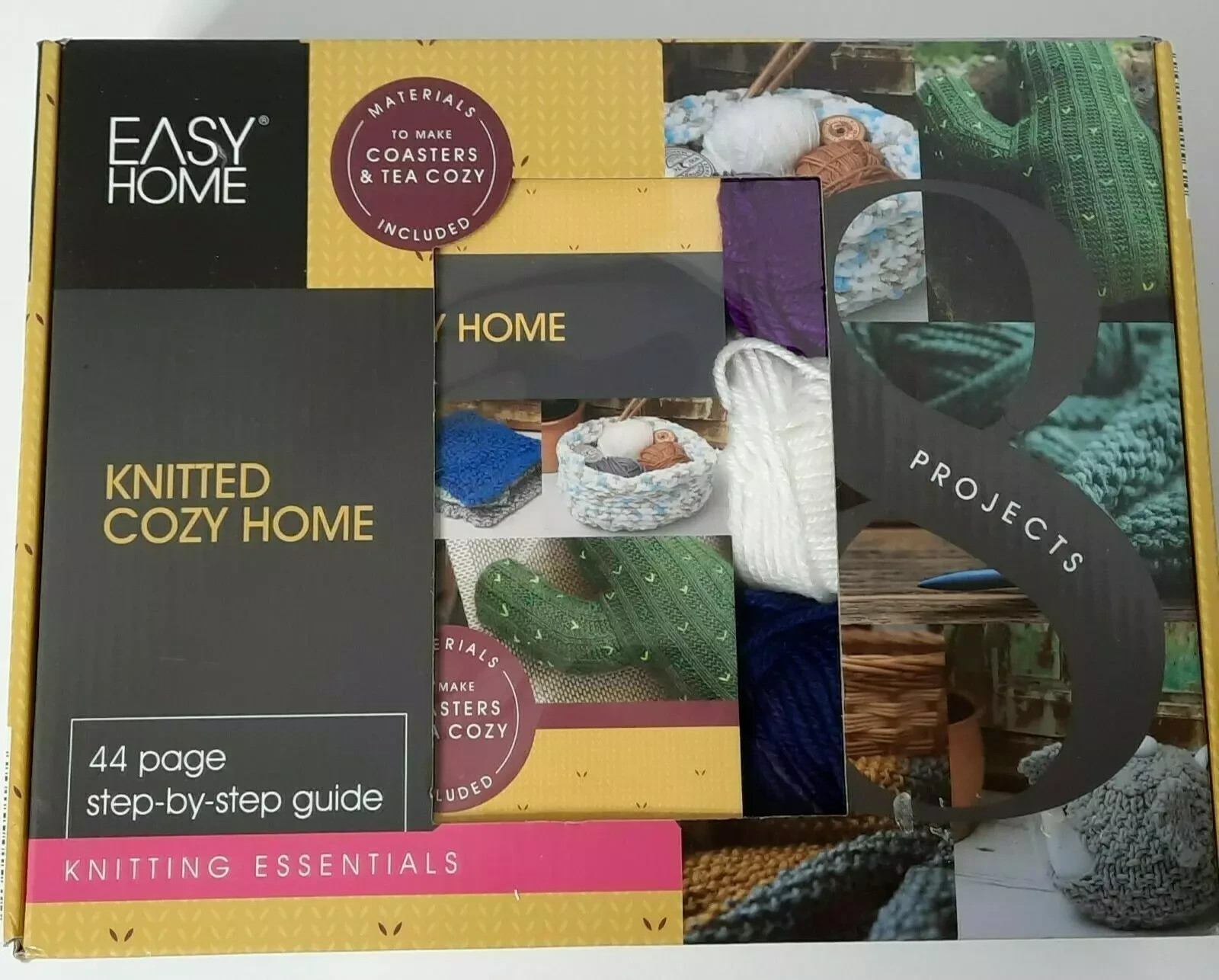 Easy Home Knitted Cozy Home Knitting Essentials & Step By Step Guide Crafts DIY