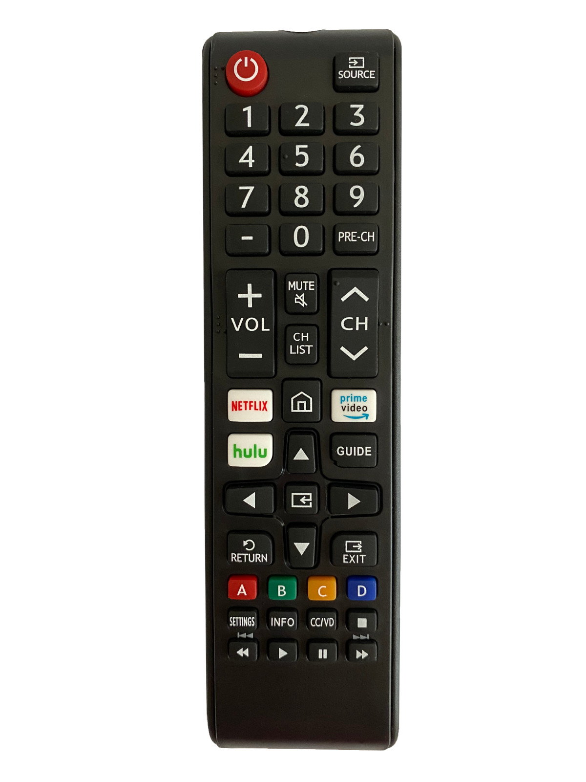 Samsung Remote Control Replace For UN50RU7100FXZA UN55RU7100FXZA UN58RU7100FXZA