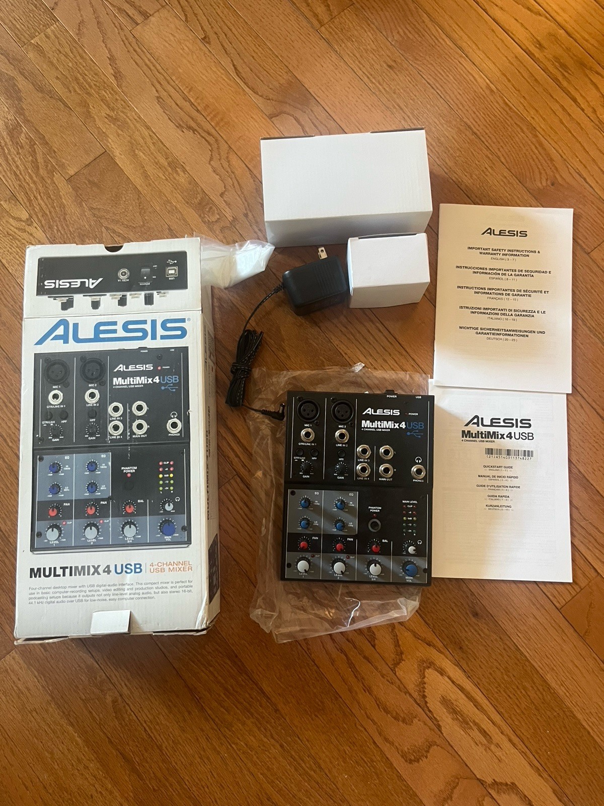 Alesis MultiMix4 USB Audio Mixer