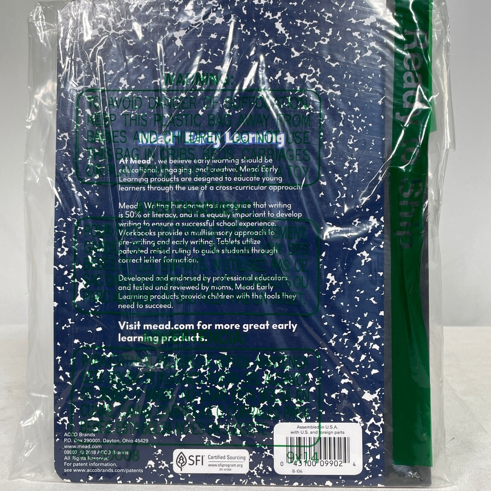 Mead Primary Composition K-2 Creative Writing Tablet 100 Sheets NEW