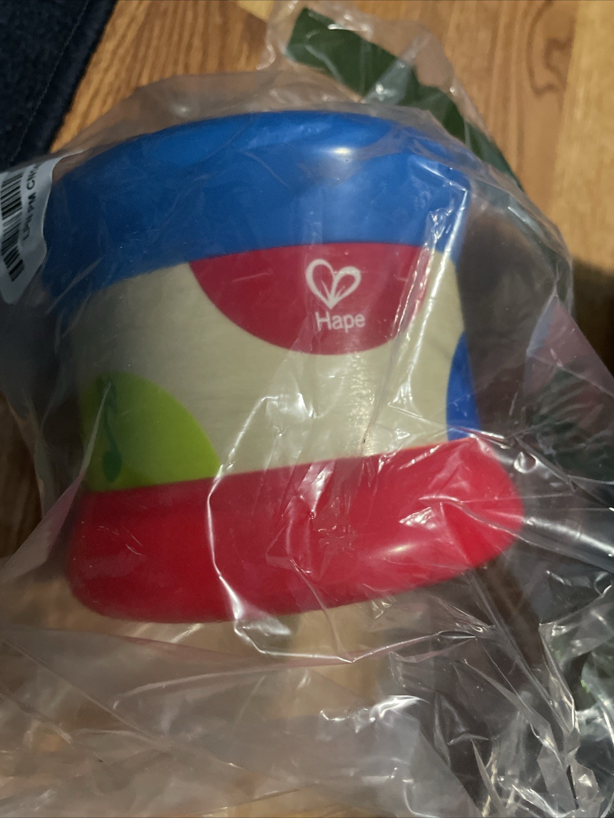 Hape Light Up Musical Drum(open Box)
