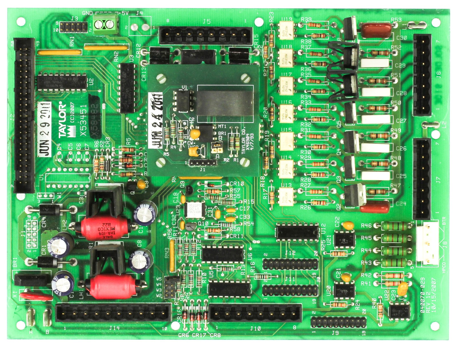 Taylor X53451-SER Heat Treat Interface Board