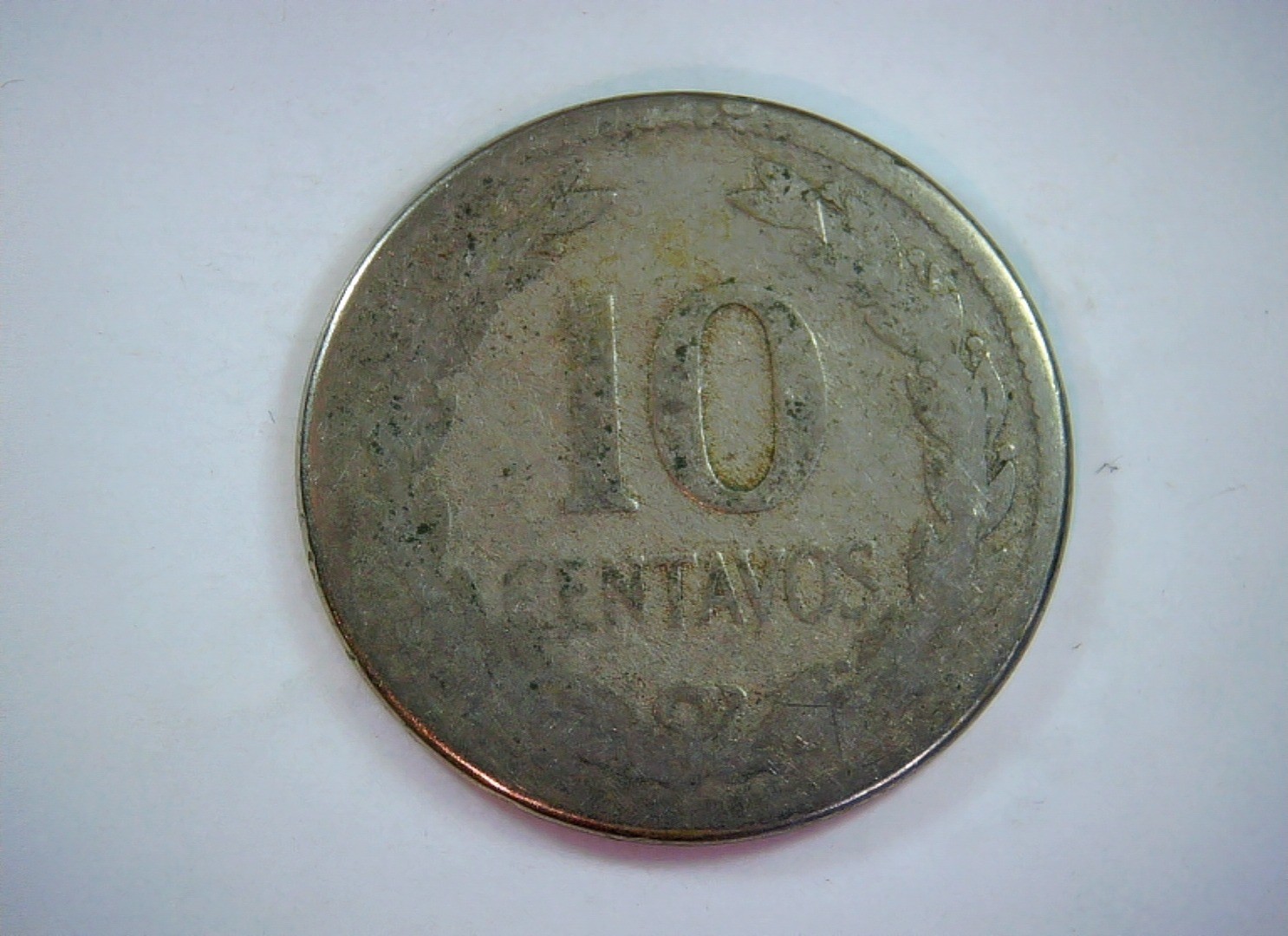 Mexico 1925 10 Centavos Mexico 10 Centavos (Cuauhtemoc type) Coin