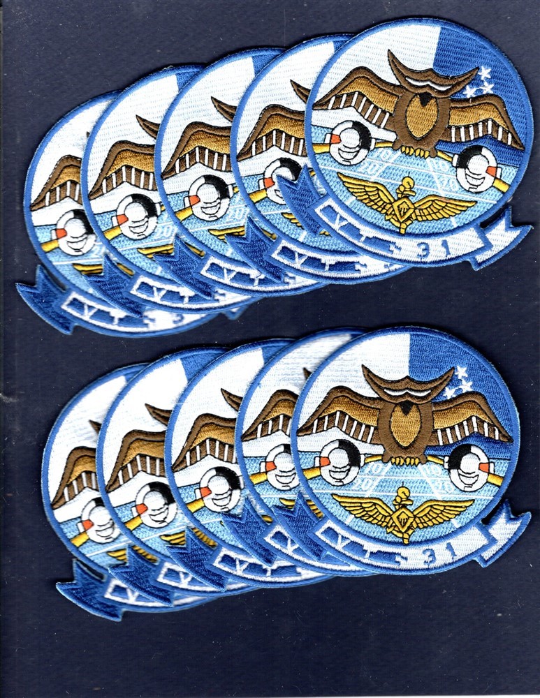 Dealer Lot VT-31 WISE OWLS NAVY USMC Naval Training Squadron Patch Set of 6
