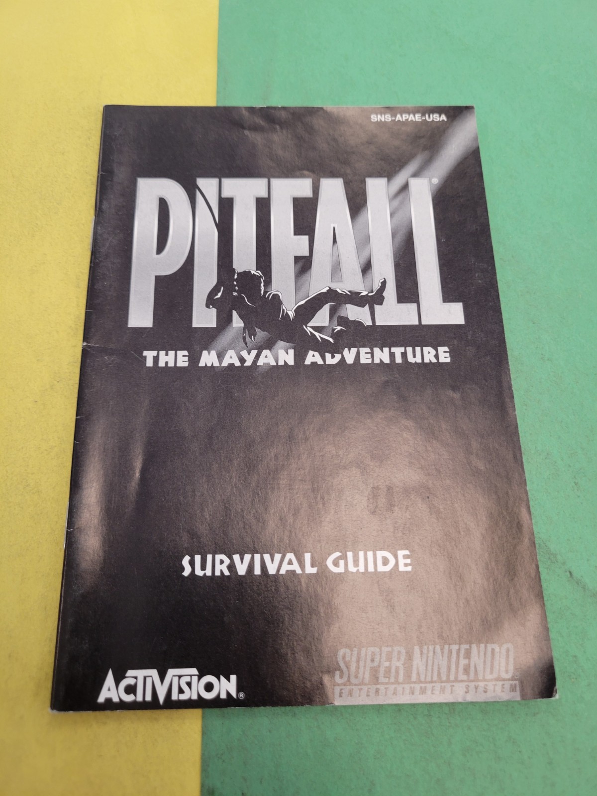 pitfall the mayan adventure snes Manual