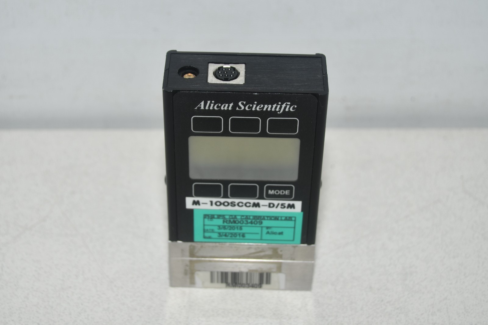 ^ Alicat M-100SCCM-D/5M Gas: N2 Flow Controller #X8374