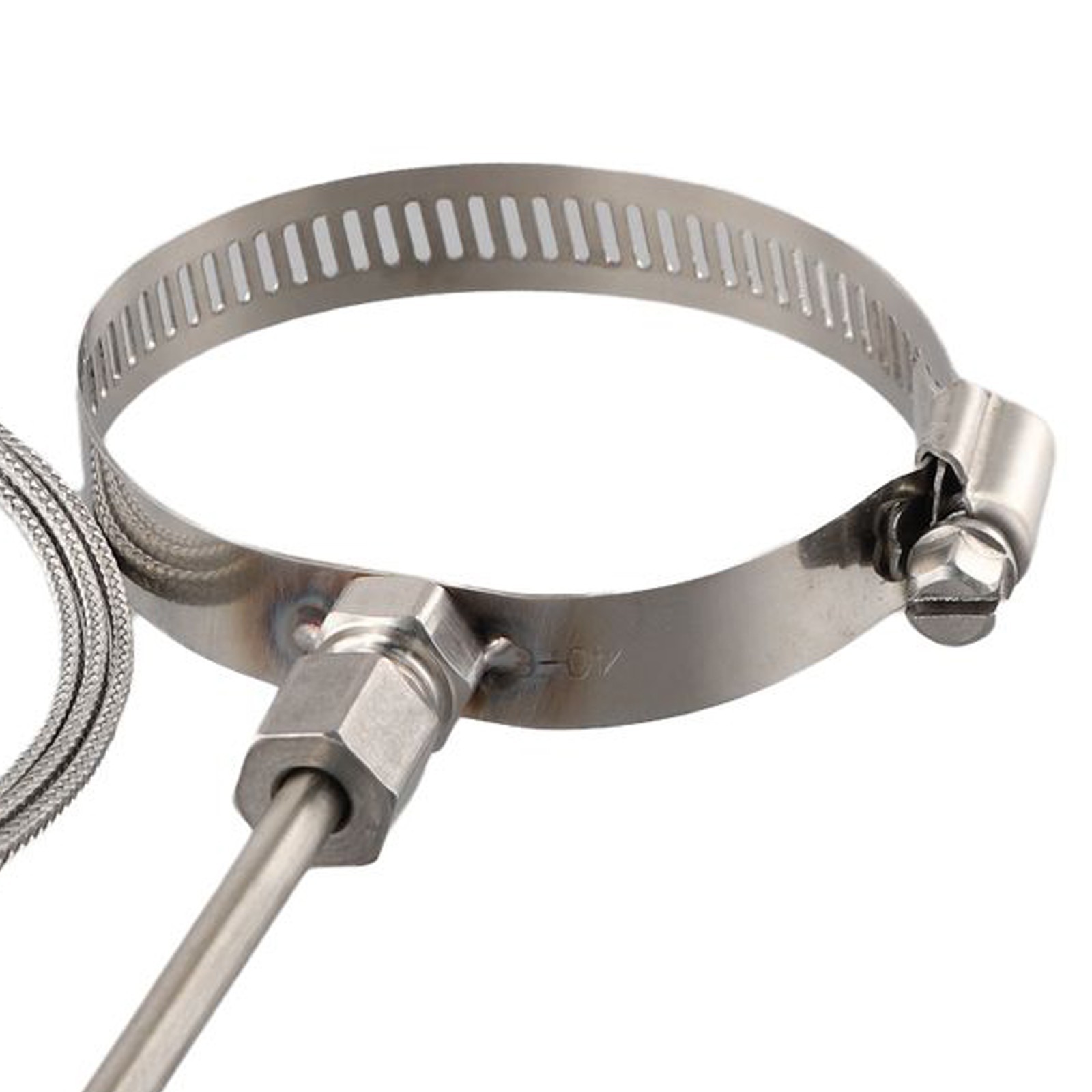 Exposed Type K-type Temperature Sensor Probe Stainless Steel With 3.3Ft 1M