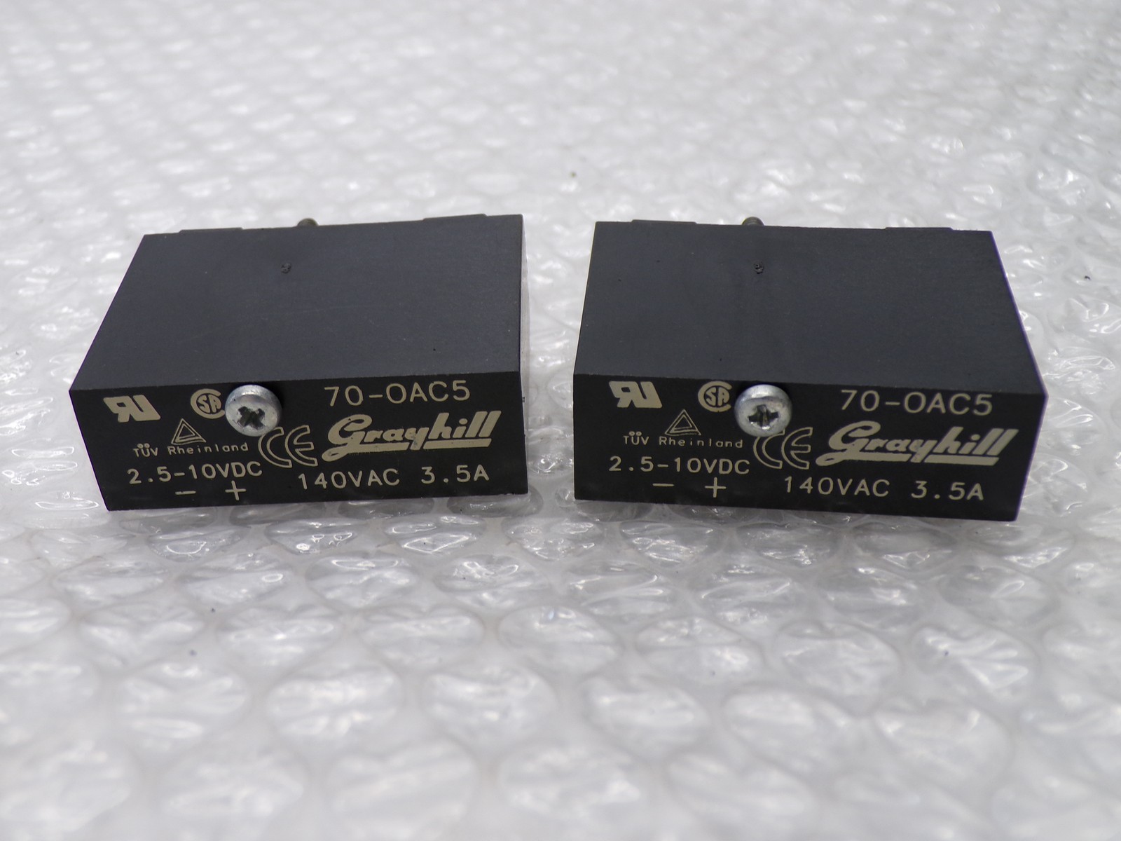 GRAYHILL 70-OAC5 MODULE LOT OF 2 NSNP
