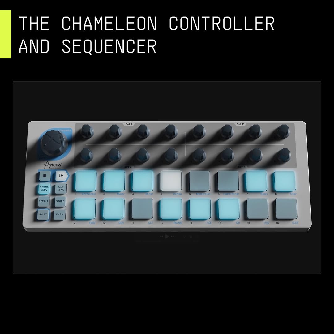 - BeatStep - Compact MIDI Controller & Sequencer with Creative Software for R...