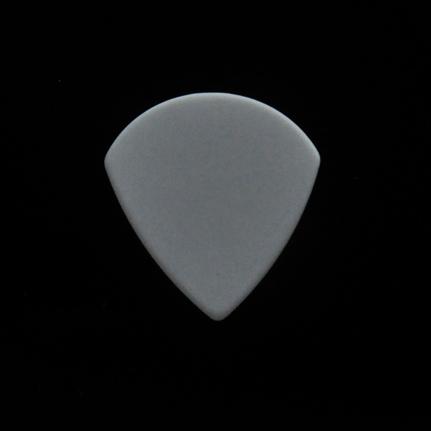 100pcs Heavy 1.2mm Delrin Precision Jazz Picks Plectrums Matte White