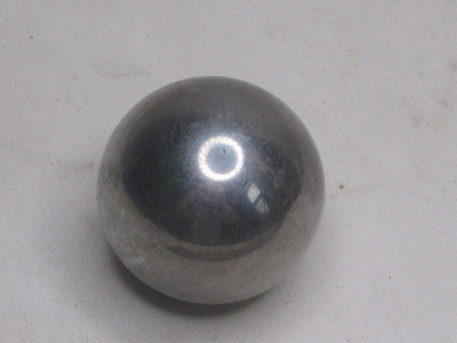 solid metal ball orb sphere 1.5" diameter globe marble bearing