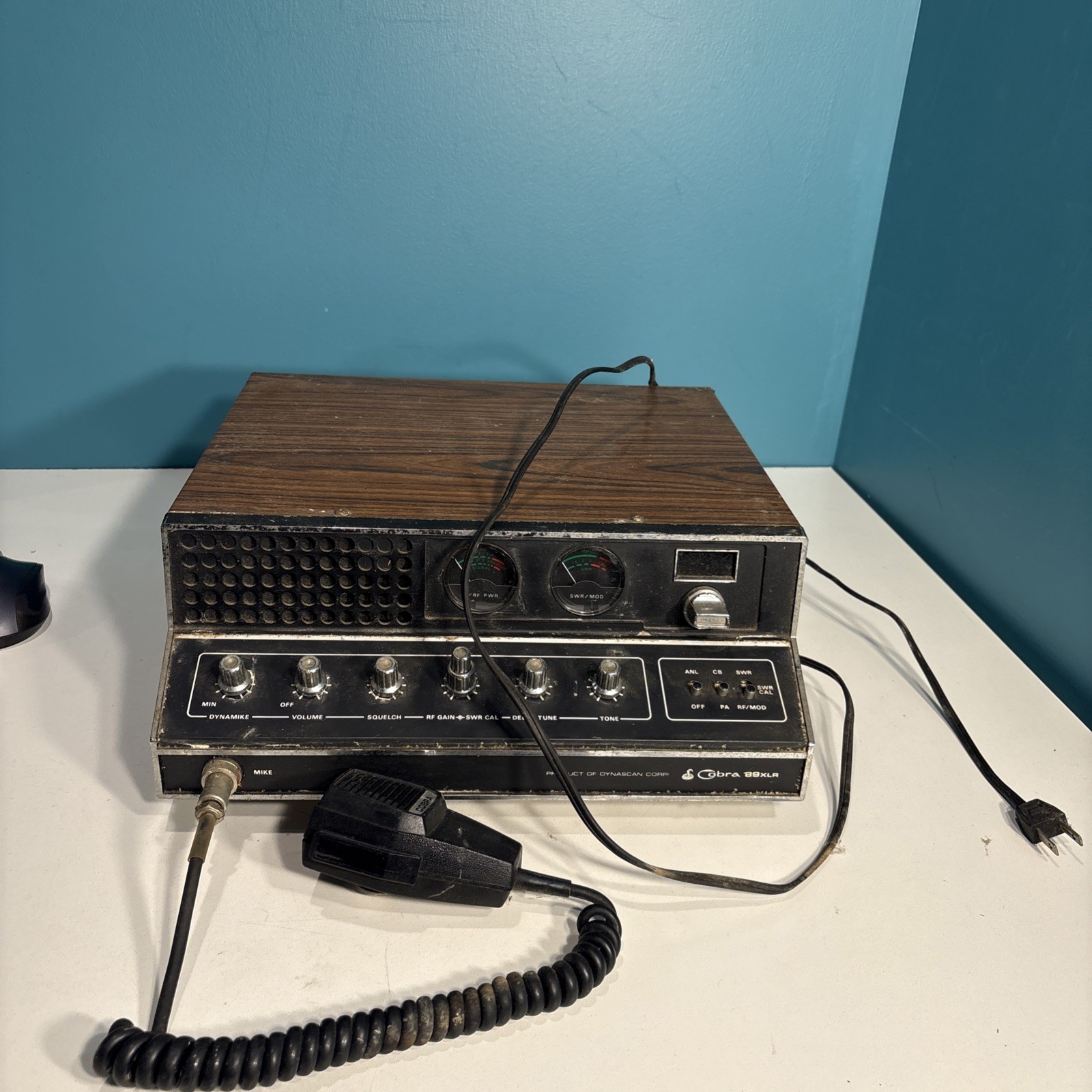 Cobra 89XLR Base Station CB Radio - For Parts Does Not Work