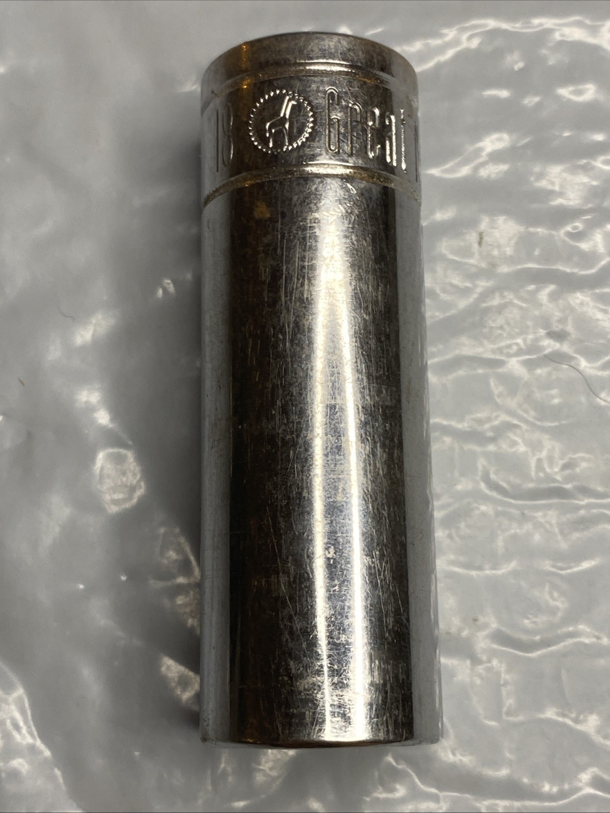 Great Neck 18mm 6pt. 1/2" Dr. Socket 2098 Deep Socket