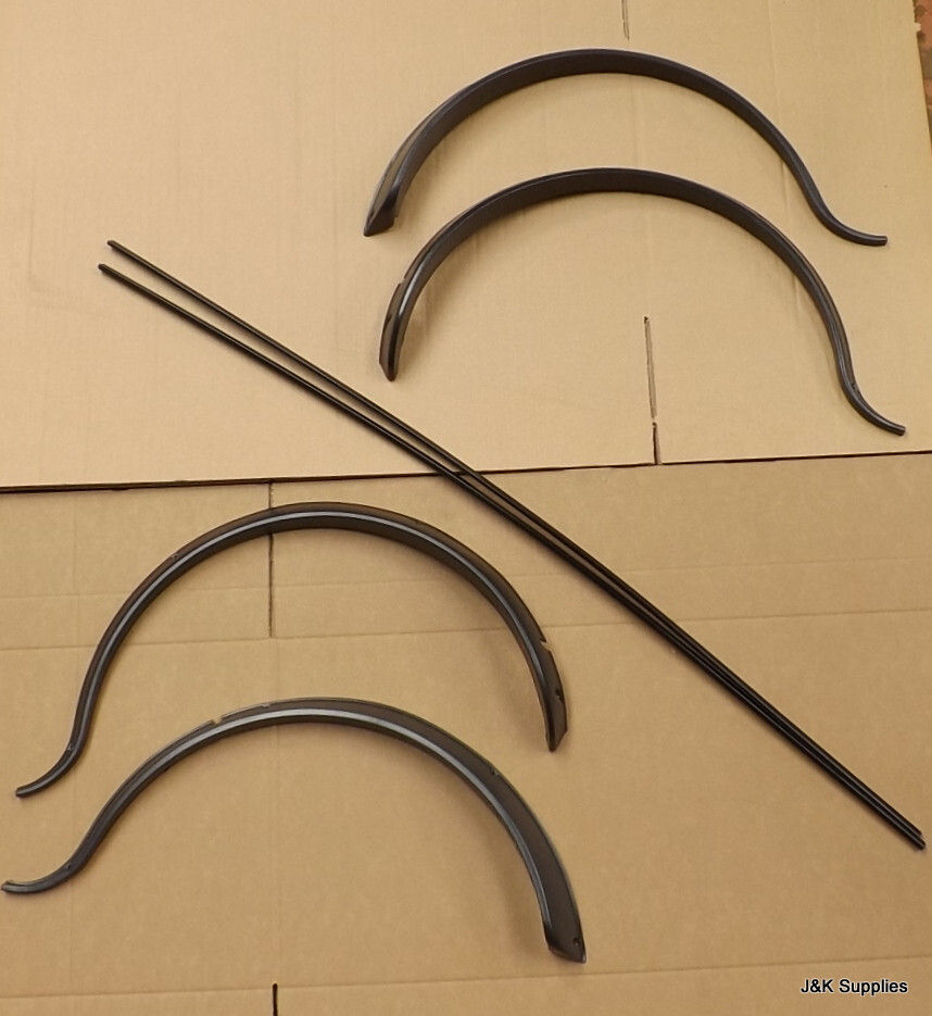 CLASSIC MINI SPECIAL ARCH KIT / STANDARD ARCH KIT - BLACK PLASTIC