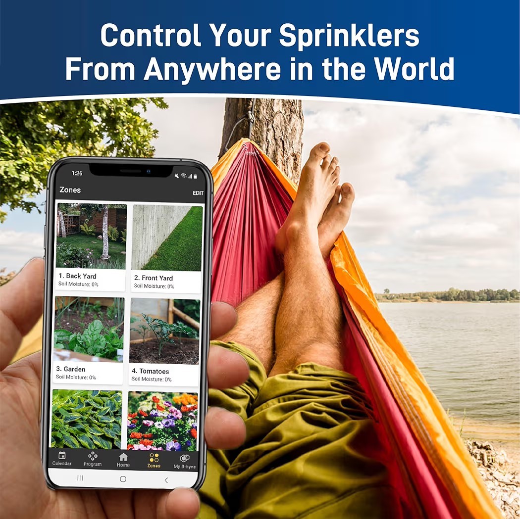 Orbit B-hyve 4-Zone Smart Indoor Sprinkler Controller - 57915