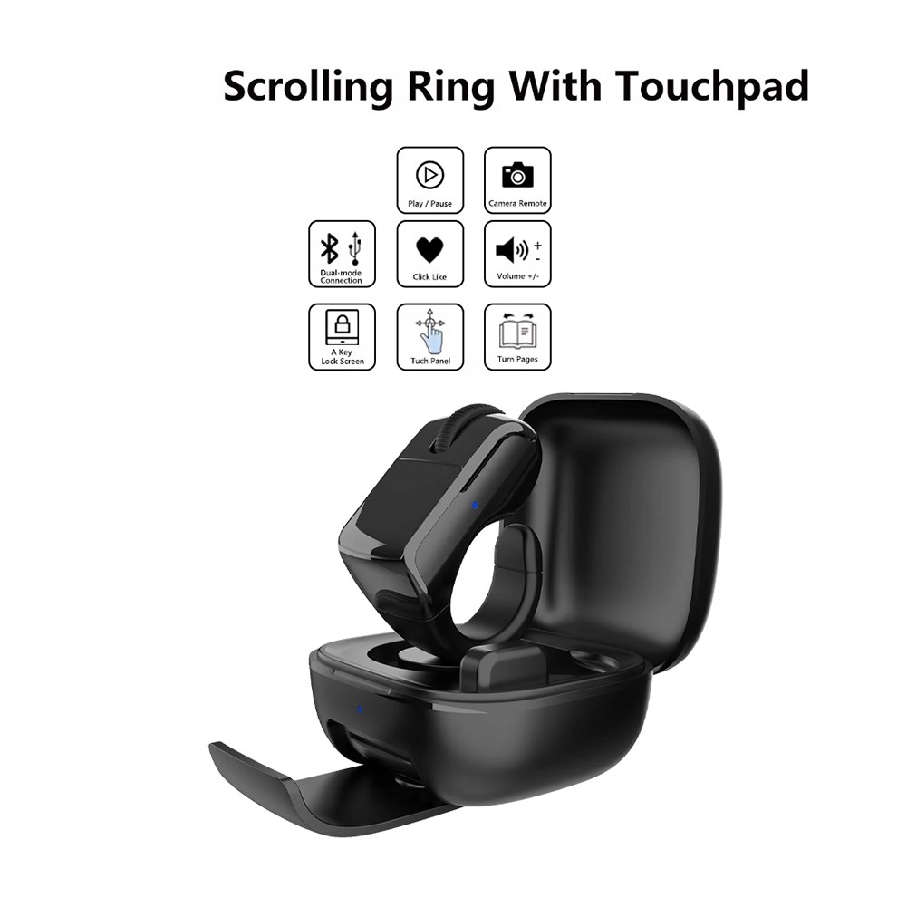 UNIVERSAL Bluetooth Mouse with Touchpad and Scroll Wheel 2.4G+BT PPT1357