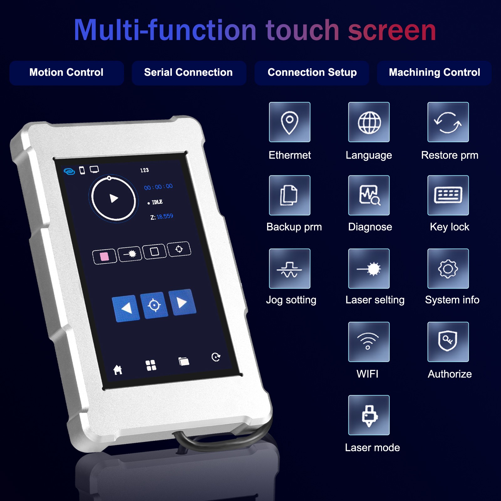 5W UV Flight Marking Machine Visual Position for LOGO Date Barcode Printing US